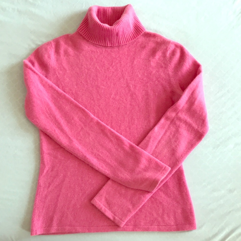 Pink cashmere sweater